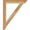 Ekena Millwork Traditional Slat Rough Sawn Bracket, Western Red Cedar, 4"W x 32"D x 40"H BKT04X32X40TRA06RWR - alternate 4